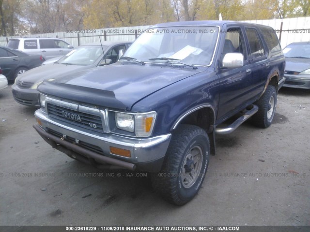 JT3VN39W8L8003822 - 1990 TOYOTA 4RUNNER VN39 SR5 蓝色 照片 2