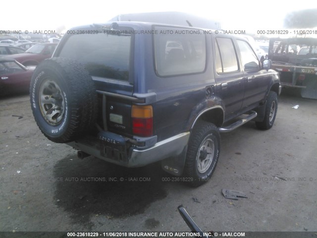 JT3VN39W8L8003822 - 1990 TOYOTA 4RUNNER VN39 SR5 蓝色 照片 4