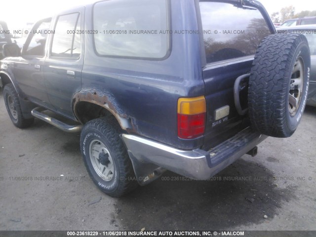 JT3VN39W8L8003822 - 1990 TOYOTA 4RUNNER VN39 SR5 BLUE photo 6