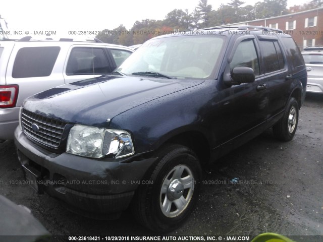 1FMZU72K43ZB47971 - 2003 FORD EXPLORER XLS/XLS SPORT Dark Blue photo 2