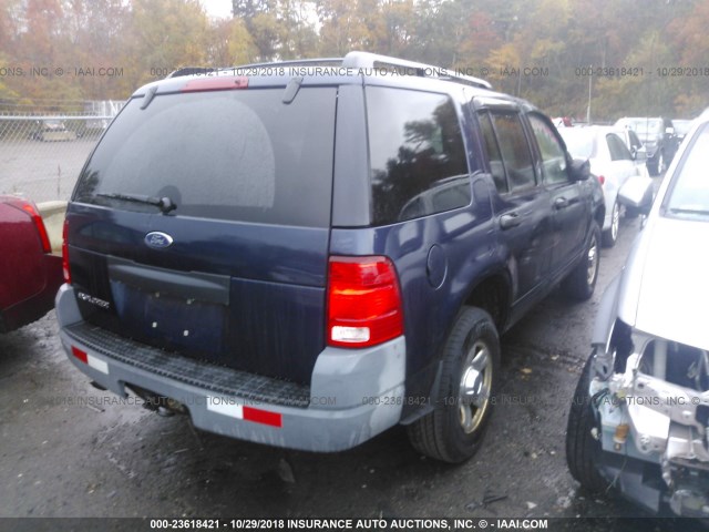 1FMZU72K43ZB47971 - 2003 FORD EXPLORER XLS/XLS SPORT Dark Blue photo 4