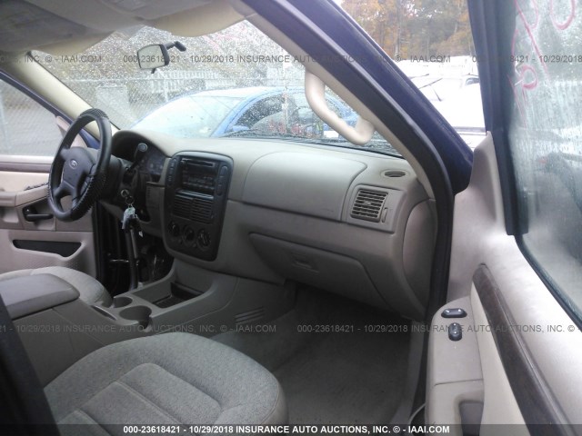 1FMZU72K43ZB47971 - 2003 FORD EXPLORER XLS/XLS SPORT Dark Blue photo 5