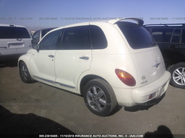 3C8FY68884T237830 - 2004 CHRYSLER PT CRUISER LIMITED BEIGE photo 3