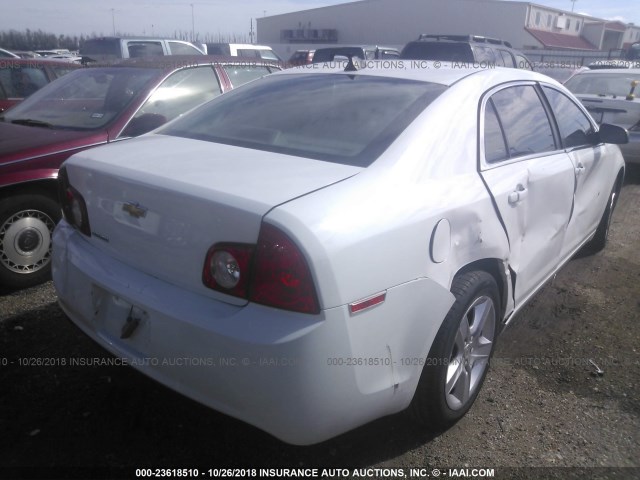 1G1ZA5EU3CF295716 - 2012 CHEVROLET MALIBU LS 白色 照片 4