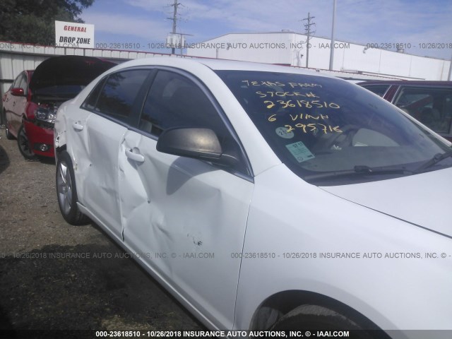 1G1ZA5EU3CF295716 - 2012 CHEVROLET MALIBU LS 白色 照片 6