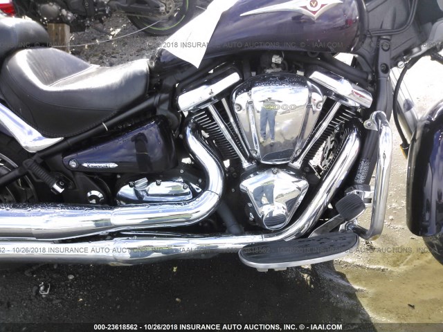 JKBVNMA144A004161 - 2004 KAWASAKI VULCAN 2000  PURPLE photo 8