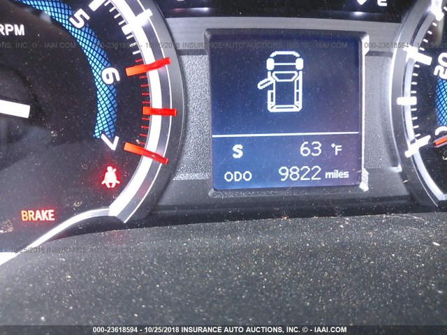 JTEBU5JR7J5537987 - 2018 TOYOTA 4RUNNER SR5 PREM/LTDL/TRAIL/TRD GRAY photo 7