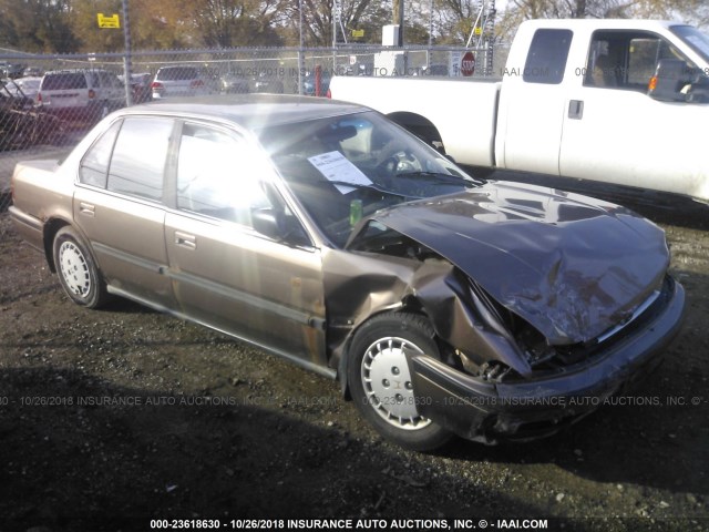 JHMCB7558LC003430 - 1990 HONDA ACCORD LX/EX BROWN photo 1