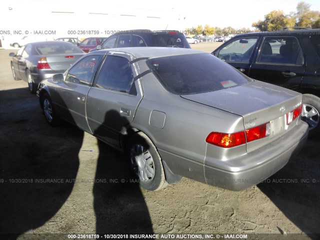 JT2BG22K6Y0457334 - 2000 TOYOTA CAMRY CE/LE/XLE 灰色 照片 3