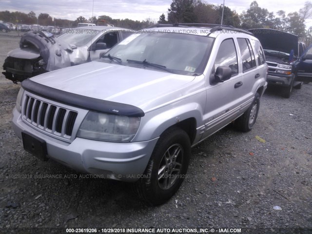 1J4GW48S34C238126 - 2004 JEEP GRAND CHEROKEE LAREDO/COLUMBIA/FREEDOM 银色 照片 2