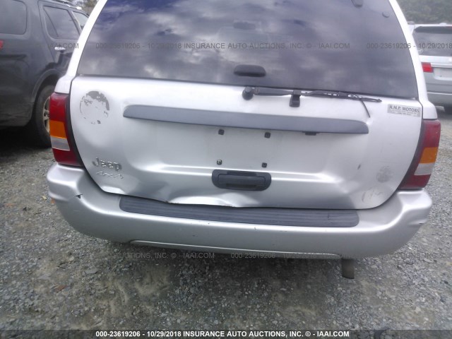 1J4GW48S34C238126 - 2004 JEEP GRAND CHEROKEE LAREDO/COLUMBIA/FREEDOM 银色 照片 6