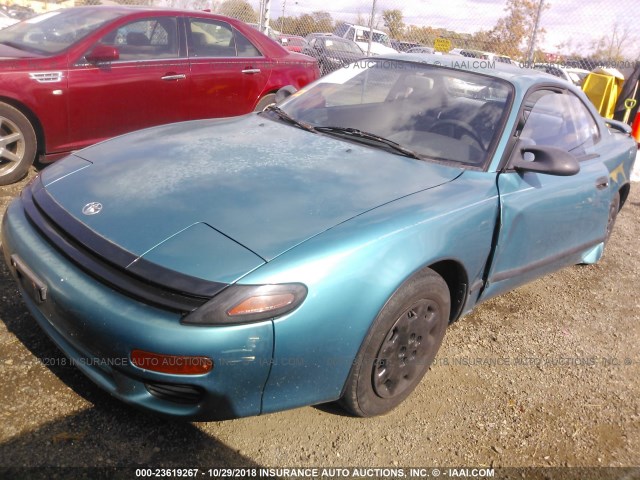 JT2AT86F5P0098144 - 1993 TOYOTA CELICA ST BLUE photo 2