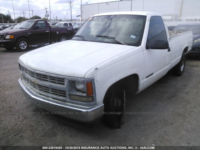 1GCFC24H8SZ262733 - 1995 CHEVROLET GMT-400 C2500 WHITE photo 2