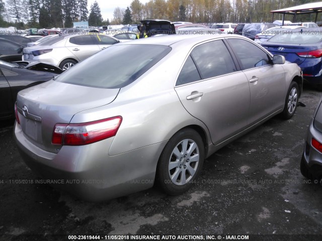 4T1BE46K57U067413 - 2007 TOYOTA CAMRY NEW GENERAT CE/LE/XLE/SE TAN photo 4