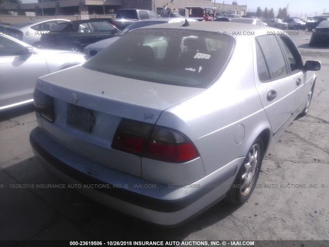 YS3ED48E513047437 - 2001 SAAB 9-5 SILVER photo 4