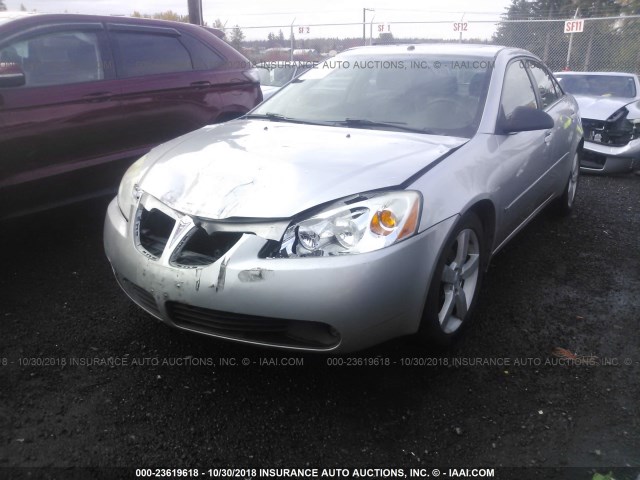 1G2ZM551464284166 - 2006 PONTIAC G6 GTP SILVER photo 2