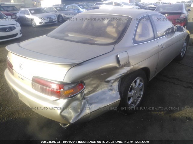 JT8UZ30C3S0047513 - 1995 LEXUS SC 400 BEIGE photo 6