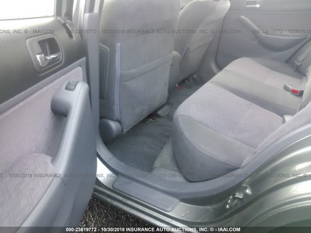 JHMES96674S020545 - 2004 HONDA CIVIC HYBRID SILVER photo 8