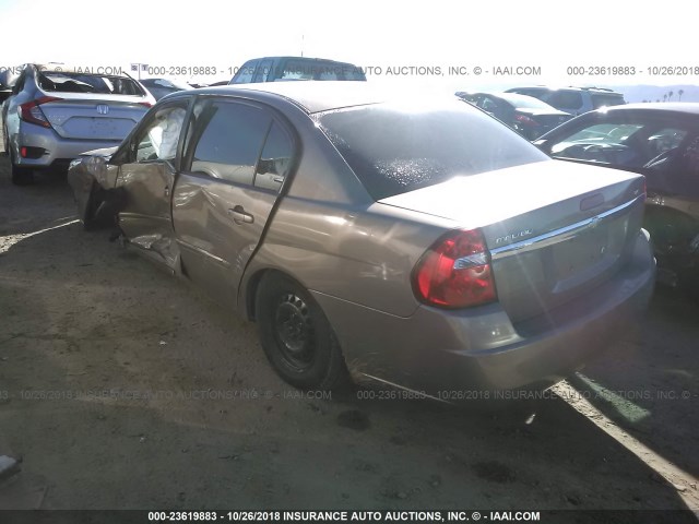 1G1ZS58F27F305068 - 2007 CHEVROLET MALIBU LS Qızıl foto 3