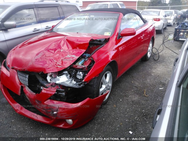 4T1FA38P36U072222 - 2006 TOYOTA CAMRY SOLARA SE/SLE Qırmızı foto 2