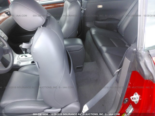 4T1FA38P36U072222 - 2006 TOYOTA CAMRY SOLARA SE/SLE Qırmızı foto 8