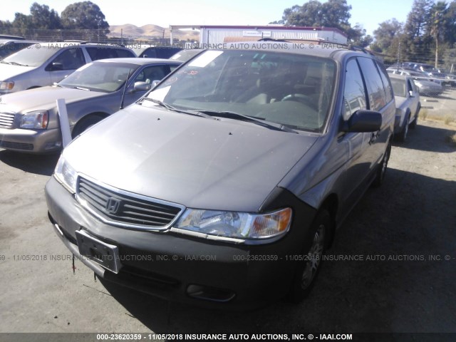 2HKRL1859XH531697 - 1999 HONDA ODYSSEY LX GRAY photo 2