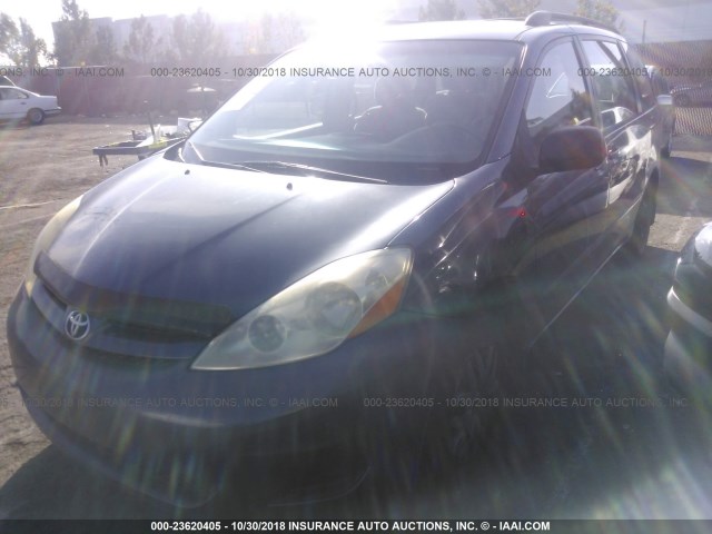 5TDZK23C97S049644 - 2007 TOYOTA SIENNA CE/LE GRAY photo 2