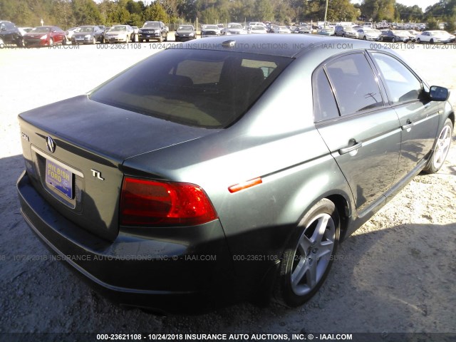 19UUA66234A001249 - 2004 ACURA TL BLACK photo 4