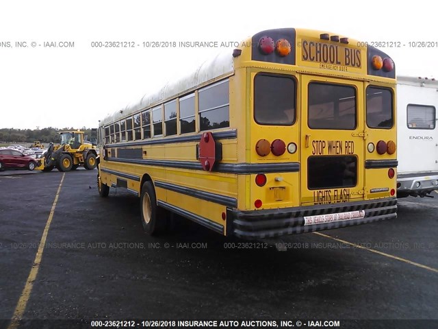 1HVBRABN62A943062 - 2002 INTERNATIONAL 3000 SCHOOL BUS  YELLOW photo 3