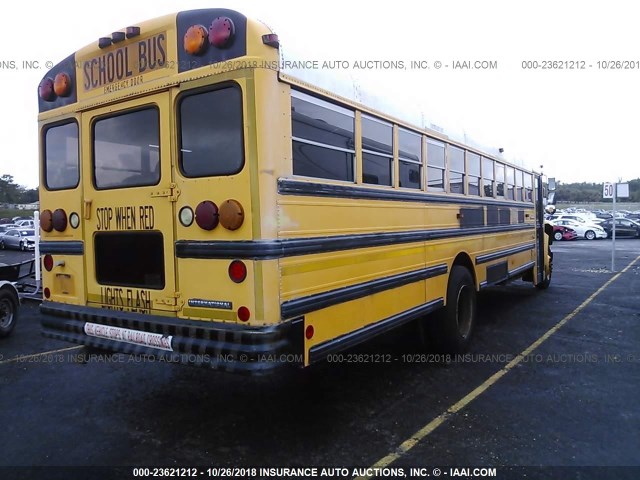 1HVBRABN62A943062 - 2002 INTERNATIONAL 3000 SCHOOL BUS  YELLOW photo 4