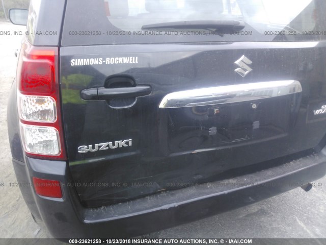 JS3TE0D5XC4100044 - 2012 SUZUKI GRAND VITARA  BLACK photo 6