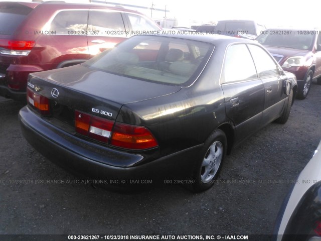 JT8BF22G7V5005573 - 1997 LEXUS ES 300 BLACK photo 4