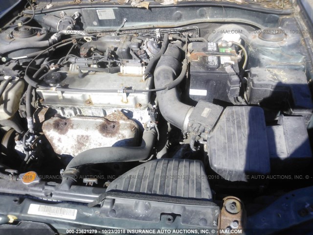 4A3AA46G51E224461 - 2001 MITSUBISHI GALANT ES GREEN photo 10