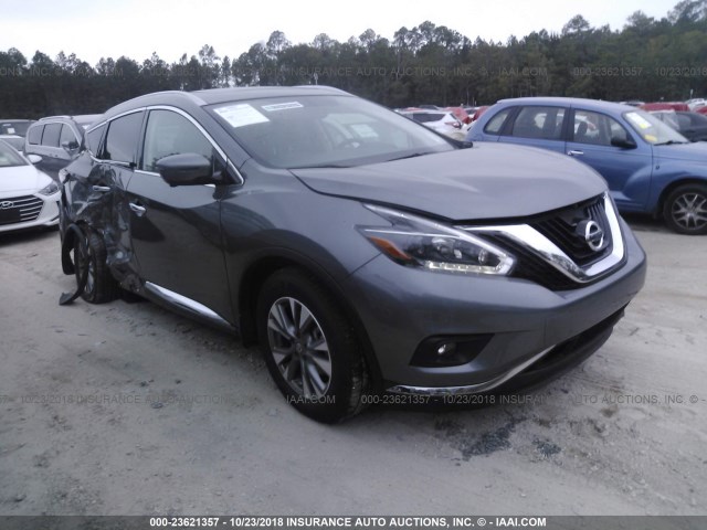 5N1AZ2MH2JN186758 - 2018 NISSAN MURANO S/SL/SV/PLATINUM BLACK photo 1