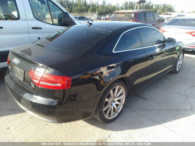 WAURFAFR0BA026027 - 2011 AUDI A5 PREMIUM PLUS BLACK photo 4