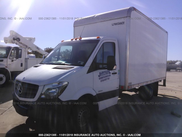 WDAPF4CC2F9609186 - 2015 MERCEDES-BENZ SPRINTER 3500 WHITE photo 2