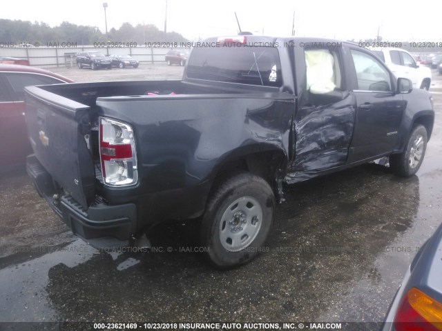 1GCGSCE39G1221856 - 2016 CHEVROLET COLORADO LT GRAY photo 4