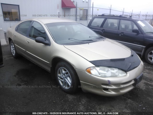 2B3HD46R9YH136771 - 2000 DODGE INTREPID GOLD photo 1