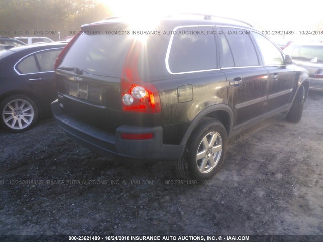 YV1CY592X51180655 - 2005 VOLVO XC90 BLACK photo 4