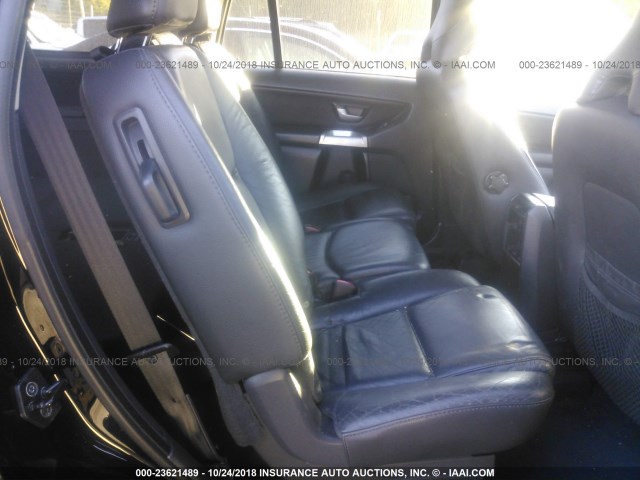 YV1CY592X51180655 - 2005 VOLVO XC90 BLACK photo 8