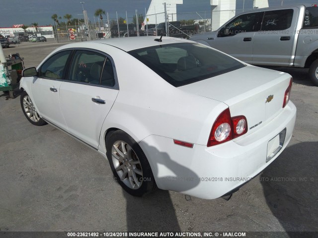 1G1ZE5EB0A4152296 - 2010 CHEVROLET MALIBU LTZ 白色 照片 3
