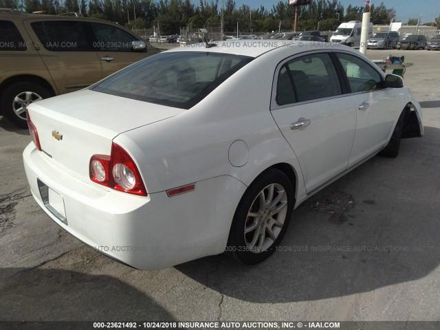 1G1ZE5EB0A4152296 - 2010 CHEVROLET MALIBU LTZ 白色 照片 4