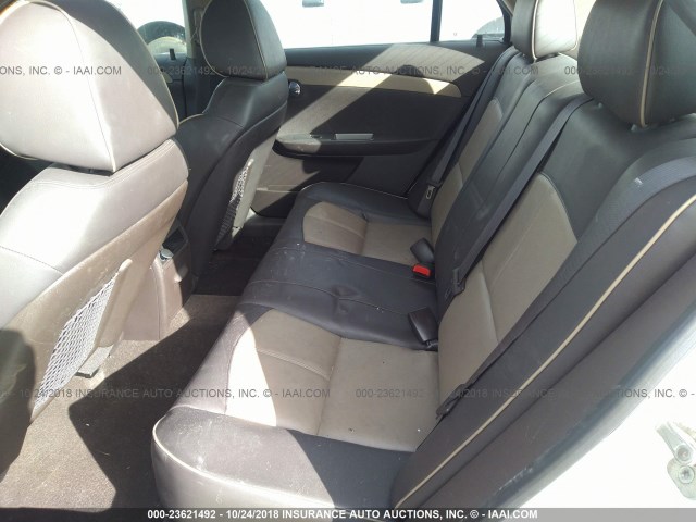 1G1ZE5EB0A4152296 - 2010 CHEVROLET MALIBU LTZ 白色 照片 8