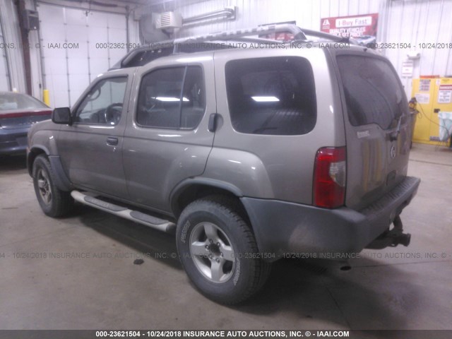 5N1ED28T74C674814 - 2004 NISSAN XTERRA BROWN photo 3