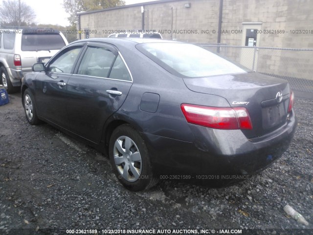 4T1BE46K48U766646 - 2008 TOYOTA CAMRY CE/LE/XLE/SE GRAY photo 3