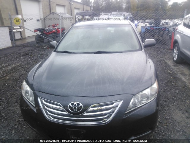 4T1BE46K48U766646 - 2008 TOYOTA CAMRY CE/LE/XLE/SE GRAY photo 6