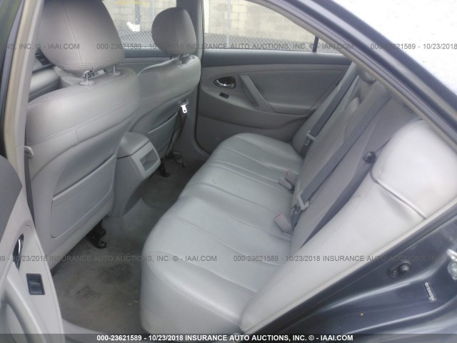 4T1BE46K48U766646 - 2008 TOYOTA CAMRY CE/LE/XLE/SE GRAY photo 8