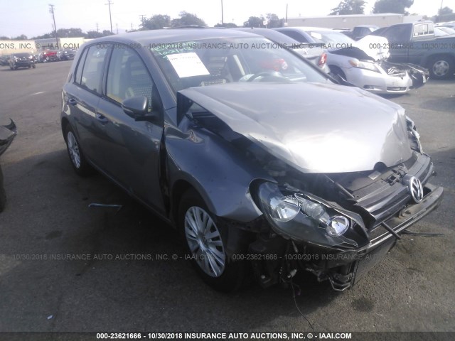 WVWDB7AJ9DW138702 - 2013 VOLKSWAGEN GOLF GRAY photo 1