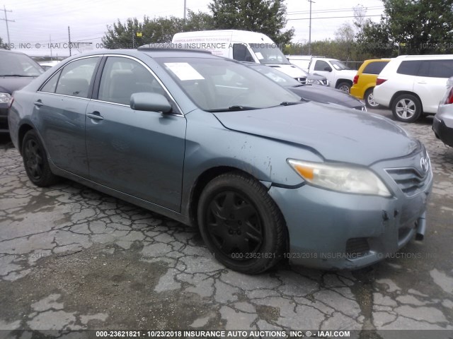 4T4BF3EK6AR057835 - 2010 TOYOTA CAMRY SE/LE/XLE GREEN photo 1