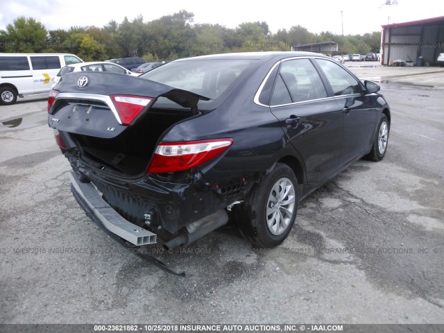 4T1BF1FK1GU596353 - 2016 TOYOTA CAMRY LE/XLE/SE/XSE 蓝色 照片 4